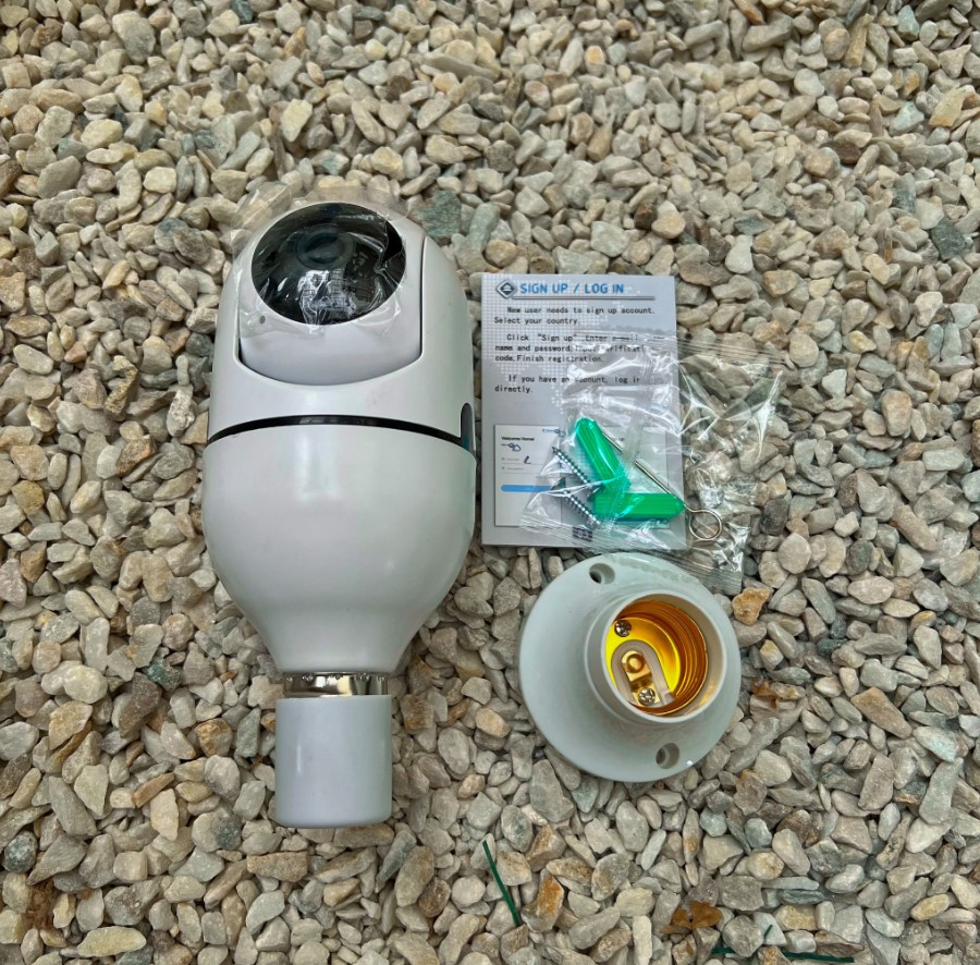 Camara Mini Bombilla Inteligente
